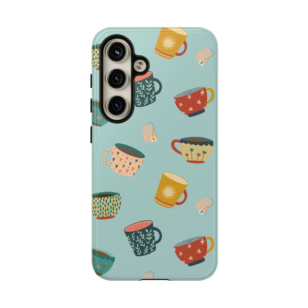 Phone Case: Tea Cups and Tea Bags