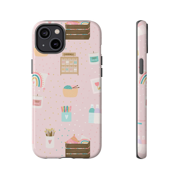 Phone Case: Makers Market Items