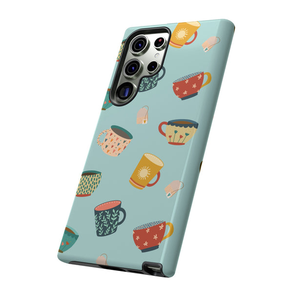 Phone Case: Tea Cups and Tea Bags