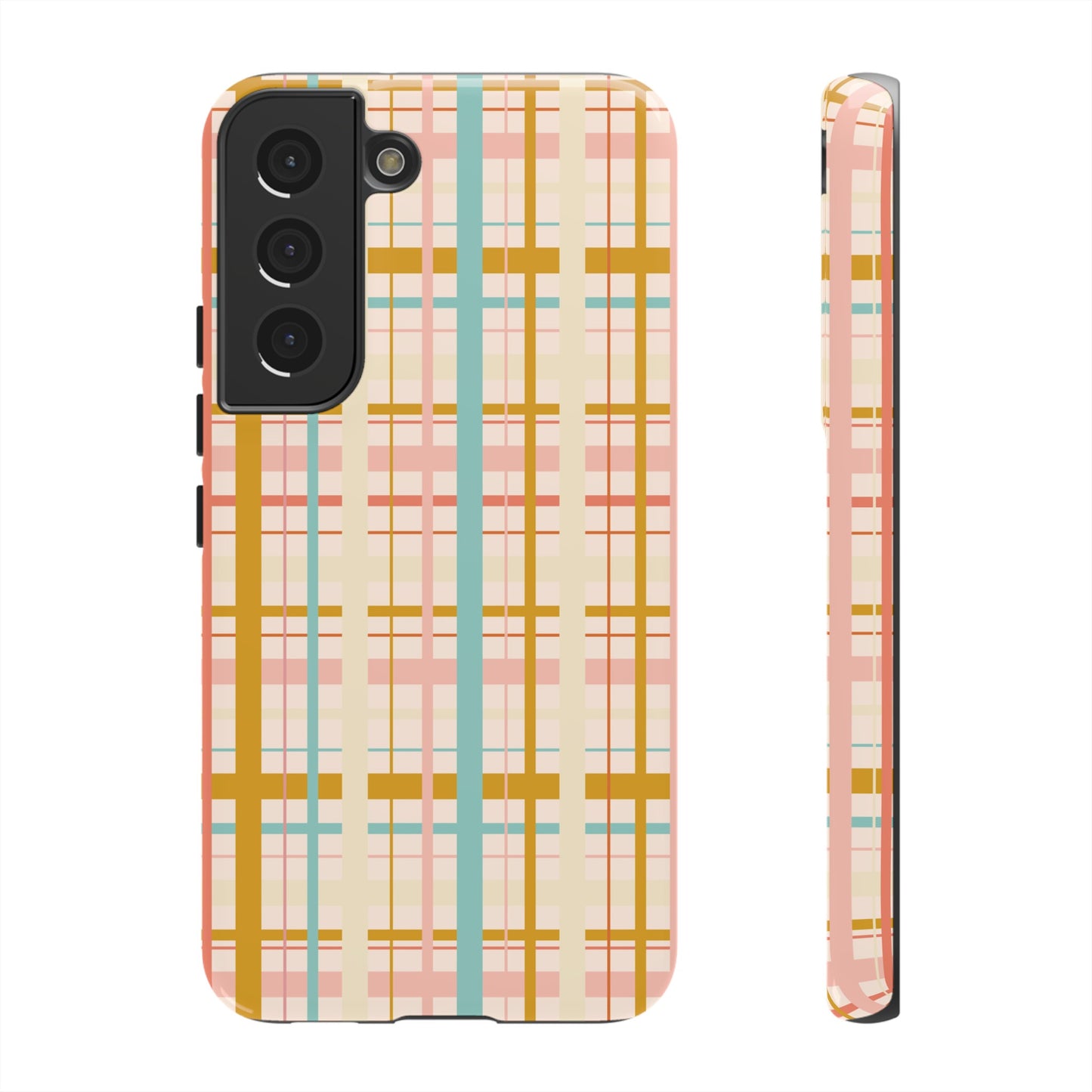 Phone Case: Tea Lover Plaid
