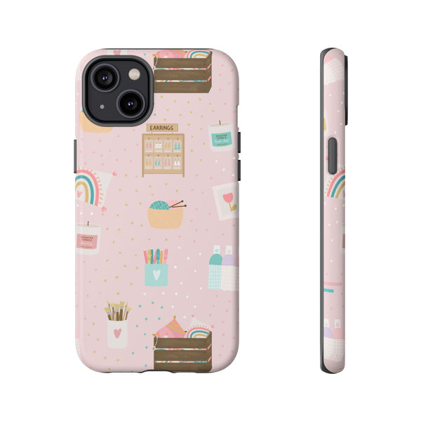 Phone Case: Makers Market Items