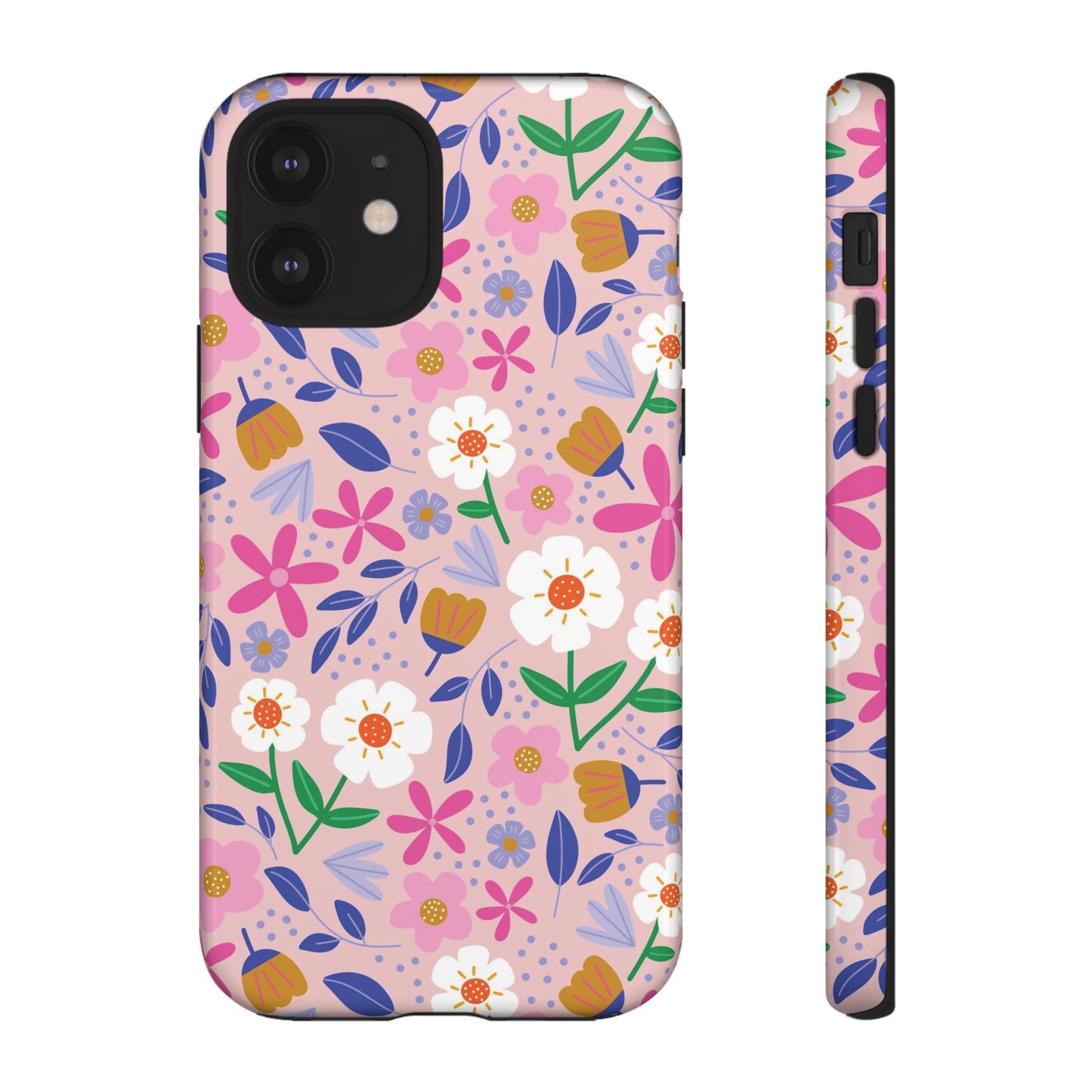 Phone Case: Blooms on Pink