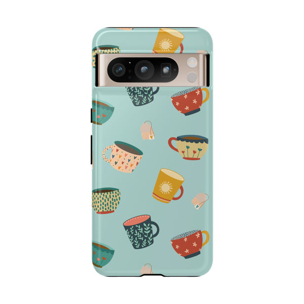 Phone Case: Tea Cups and Tea Bags