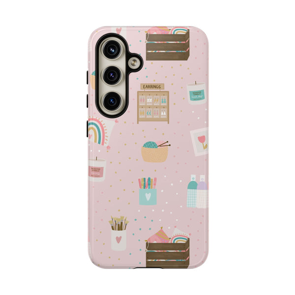 Phone Case: Makers Market Items