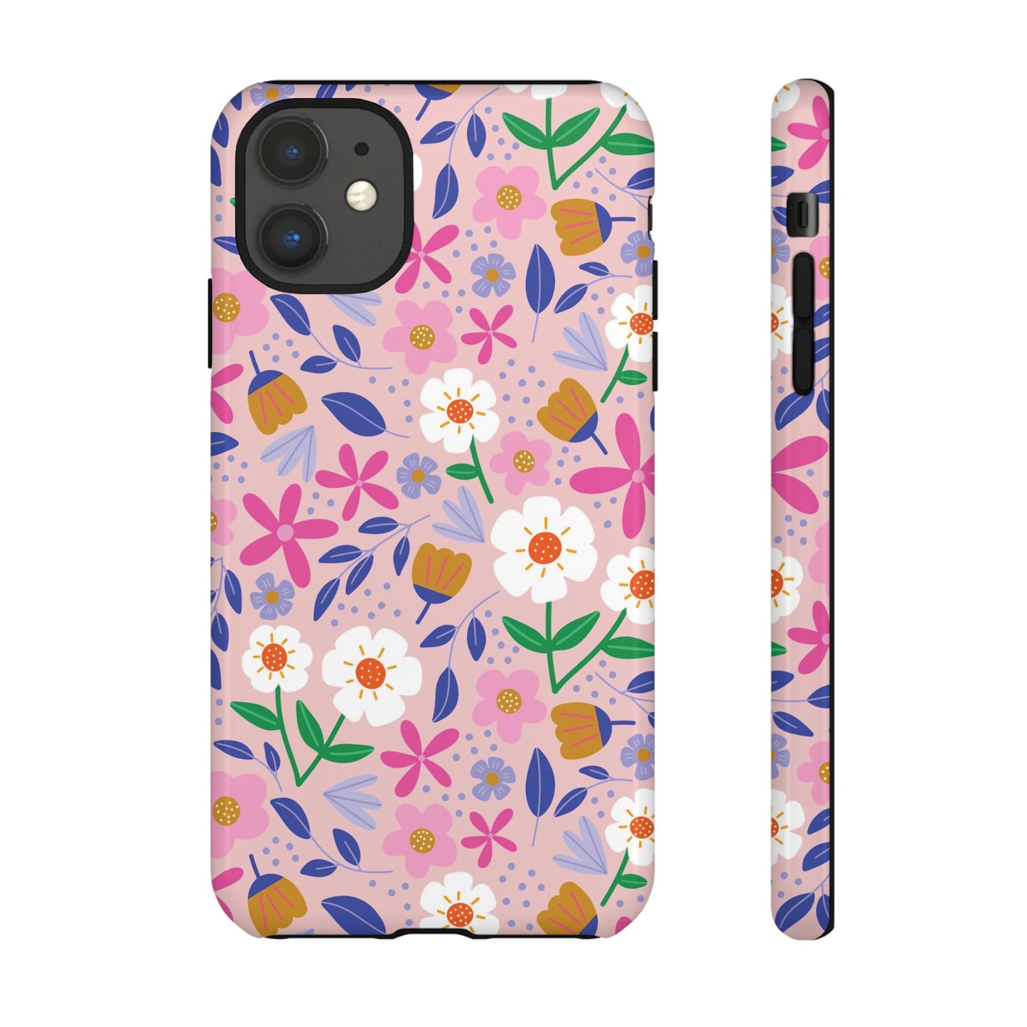 Phone Case: Blooms on Pink