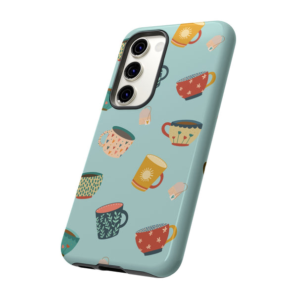 Phone Case: Tea Cups and Tea Bags