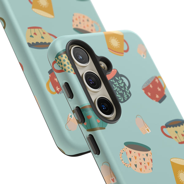Phone Case: Tea Cups and Tea Bags