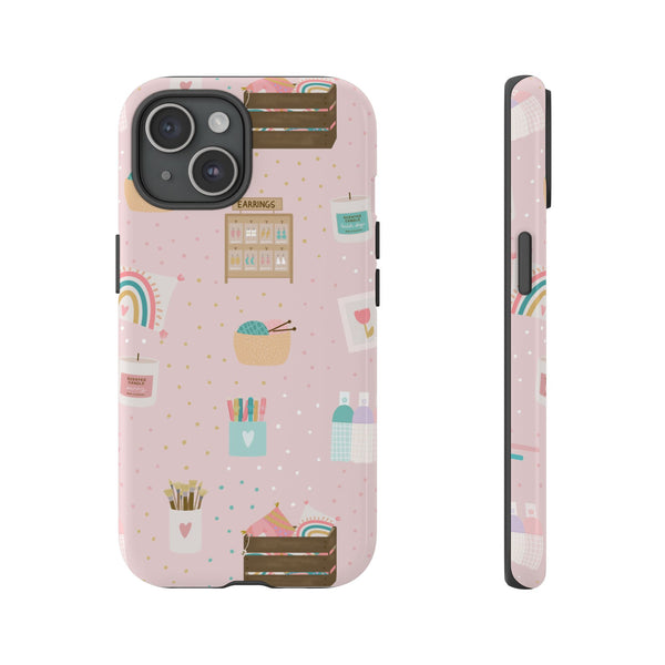 Phone Case: Makers Market Items
