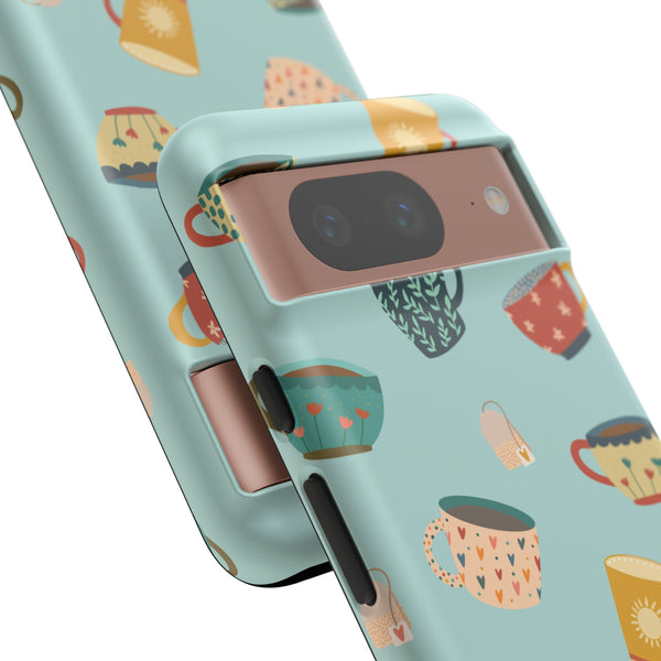 Phone Case: Tea Cups and Tea Bags