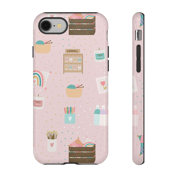 Phone Case: Makers Market Items