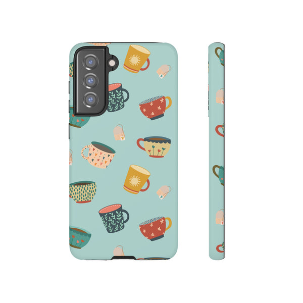 Phone Case: Tea Cups and Tea Bags