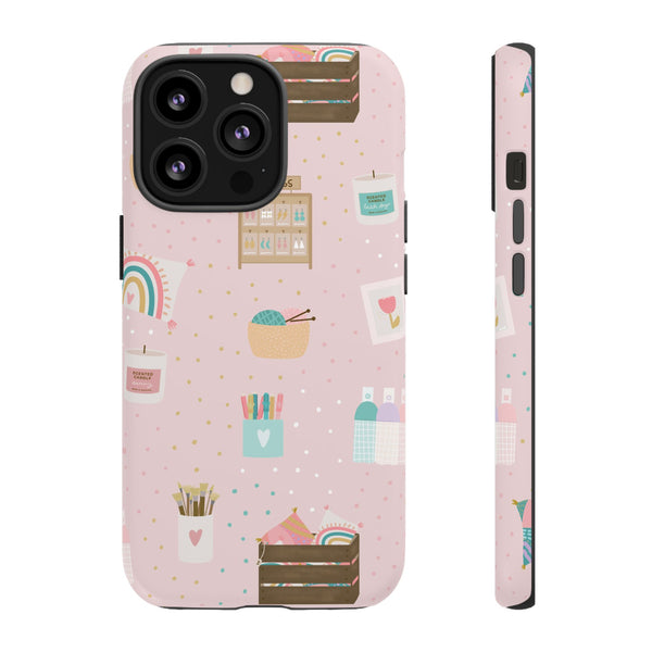 Phone Case: Makers Market Items