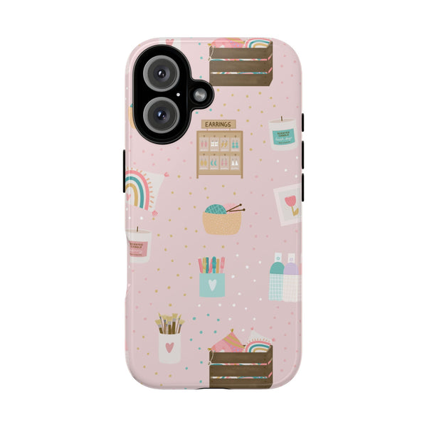 Phone Case: Makers Market Items