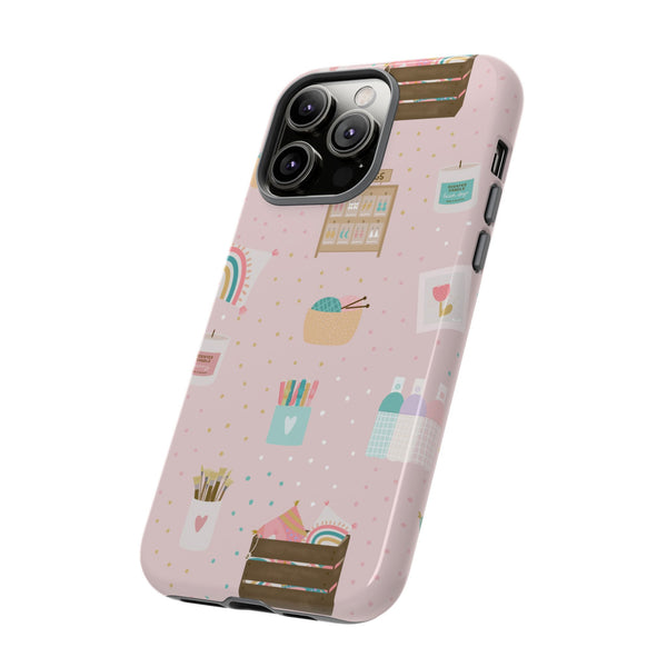 Phone Case: Makers Market Items