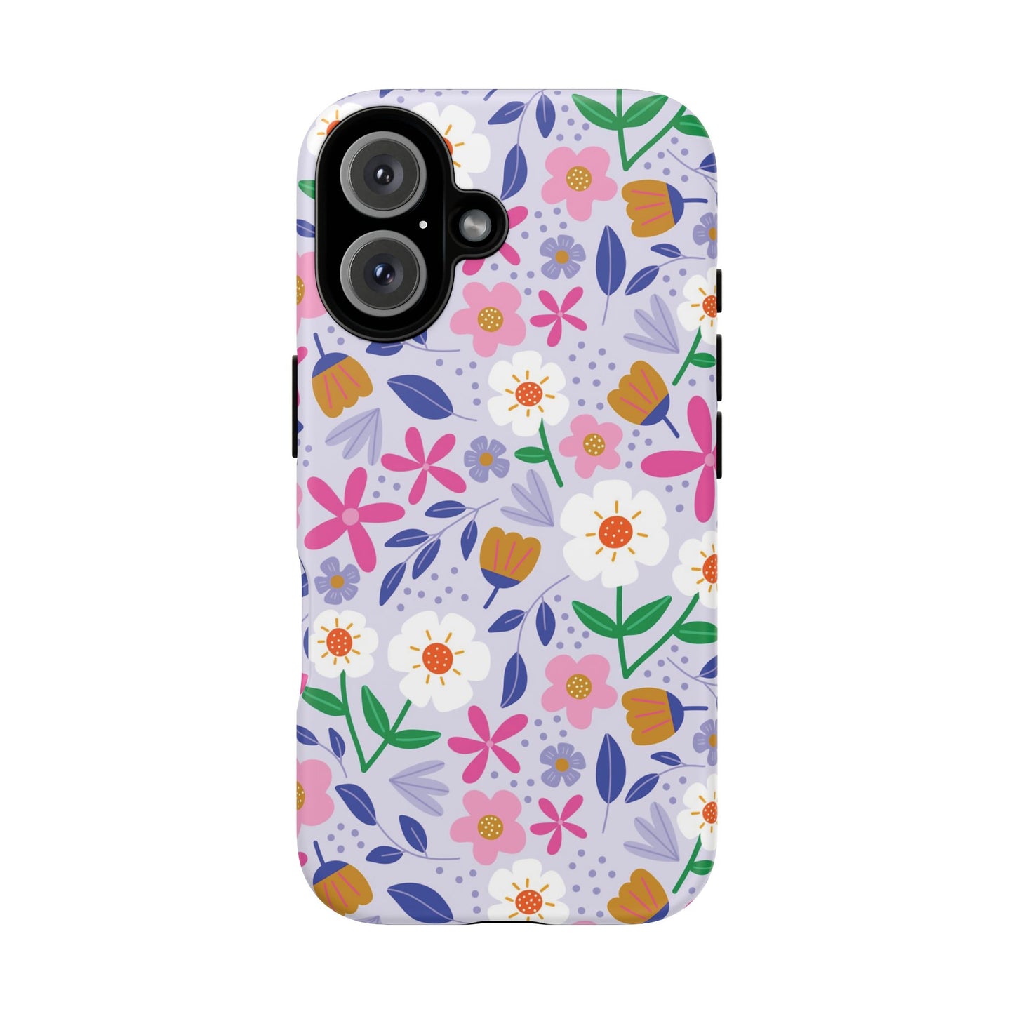 Phone Case: Blooms on Lilac