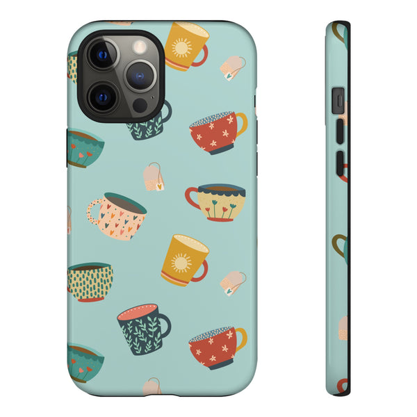 Phone Case: Tea Cups and Tea Bags