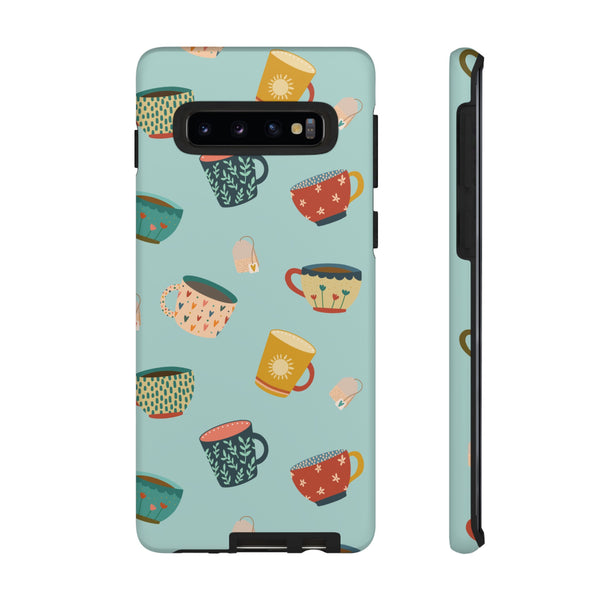 Phone Case: Tea Cups and Tea Bags