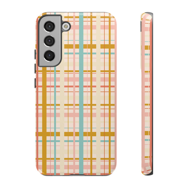 Phone Case: Tea Lover Plaid