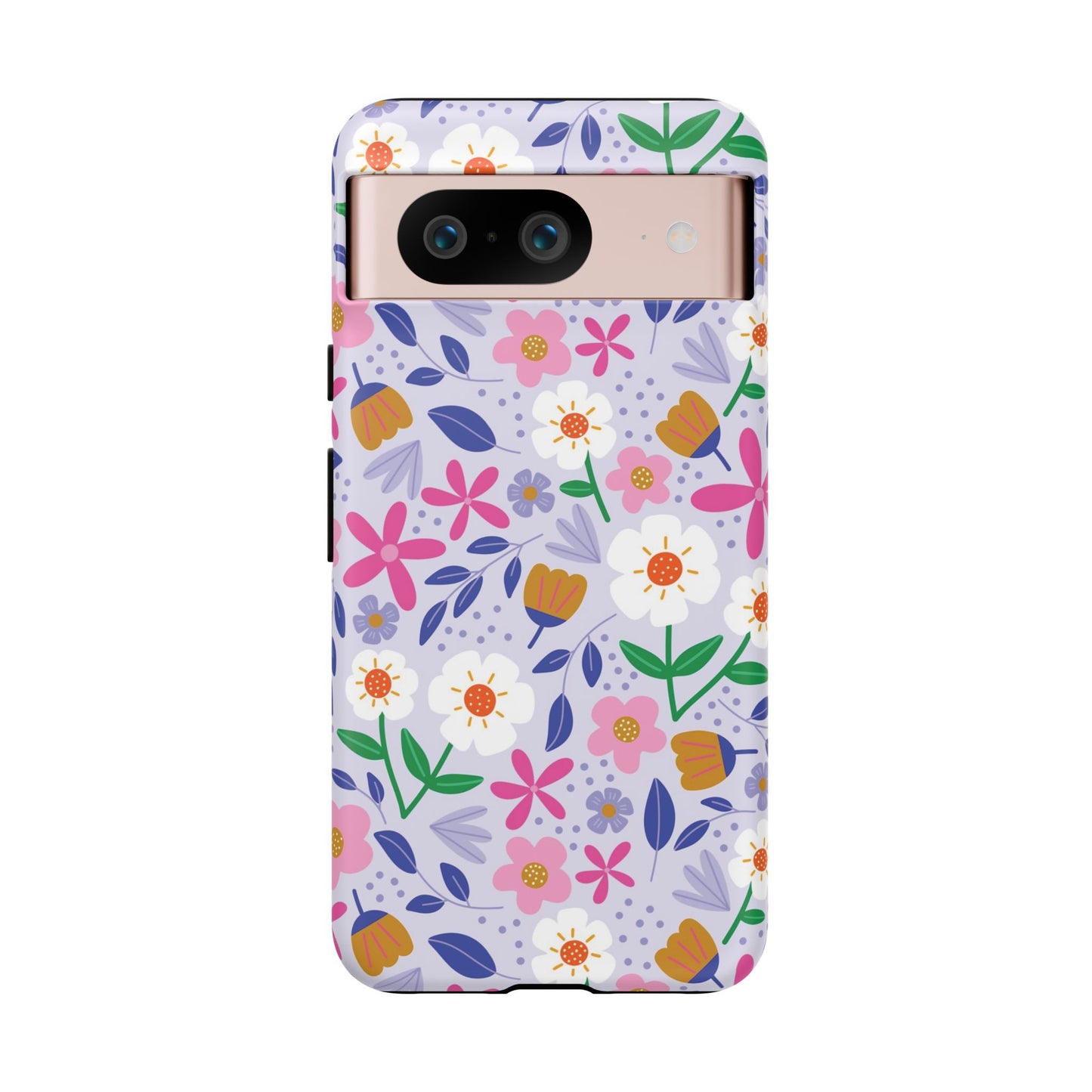 Phone Case: Blooms on Lilac