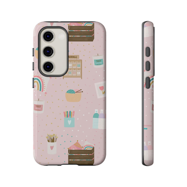 Phone Case: Makers Market Items
