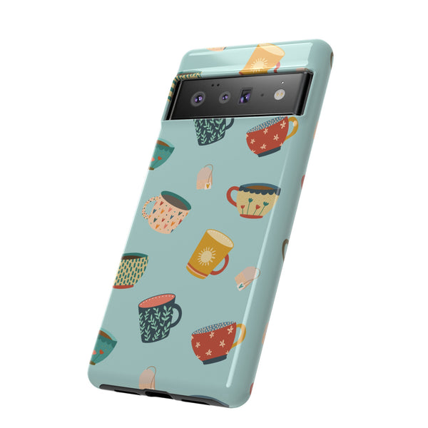 Phone Case: Tea Cups and Tea Bags