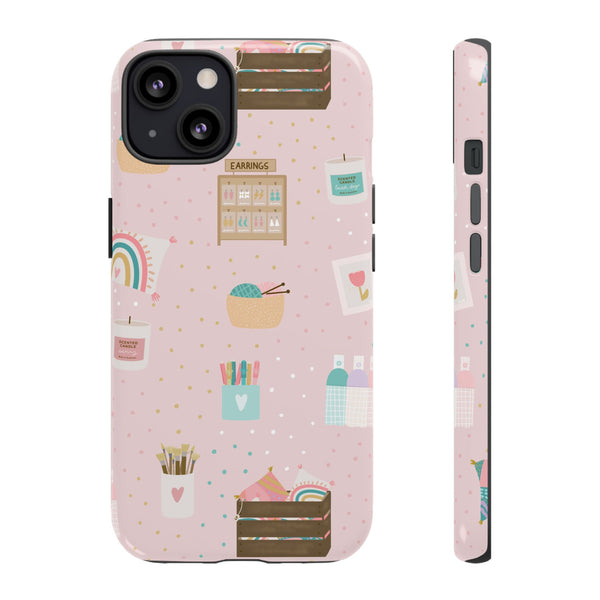 Phone Case: Makers Market Items