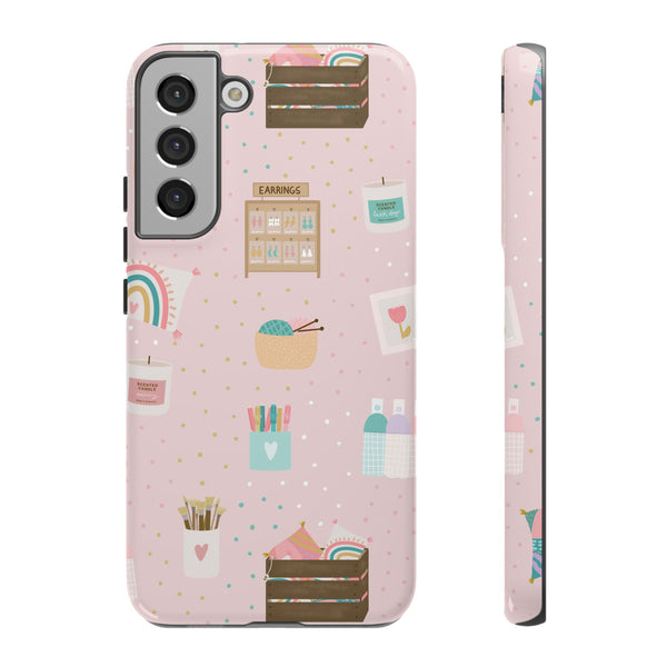 Phone Case: Makers Market Items