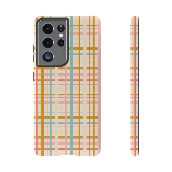 Phone Case: Tea Lover Plaid