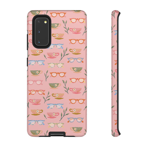 Phone Case: Tea Cups and Glasses