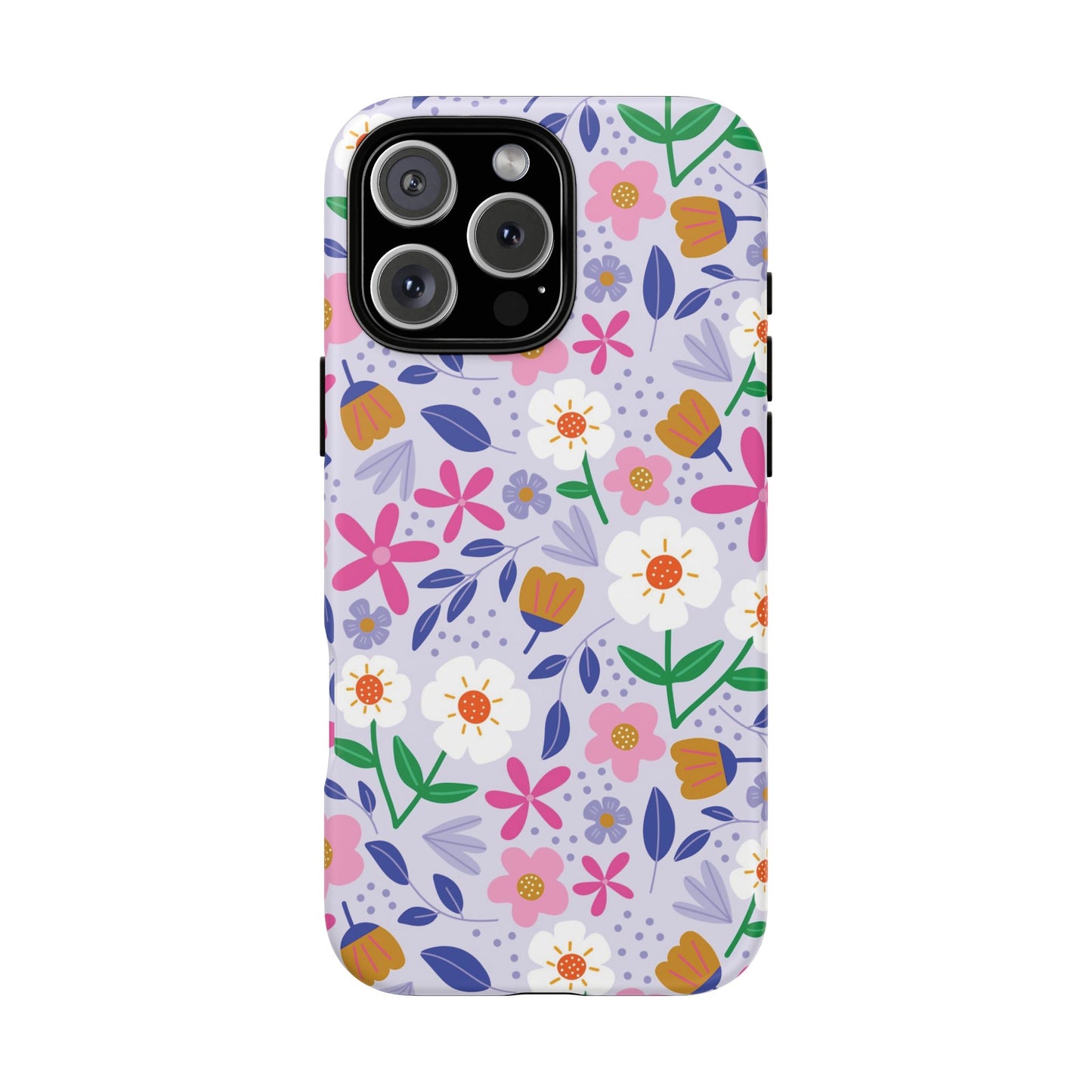 Phone Case: Blooms on Lilac