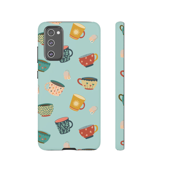 Phone Case: Tea Cups and Tea Bags