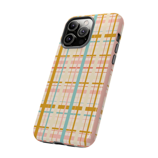 Phone Case: Tea Lover Plaid