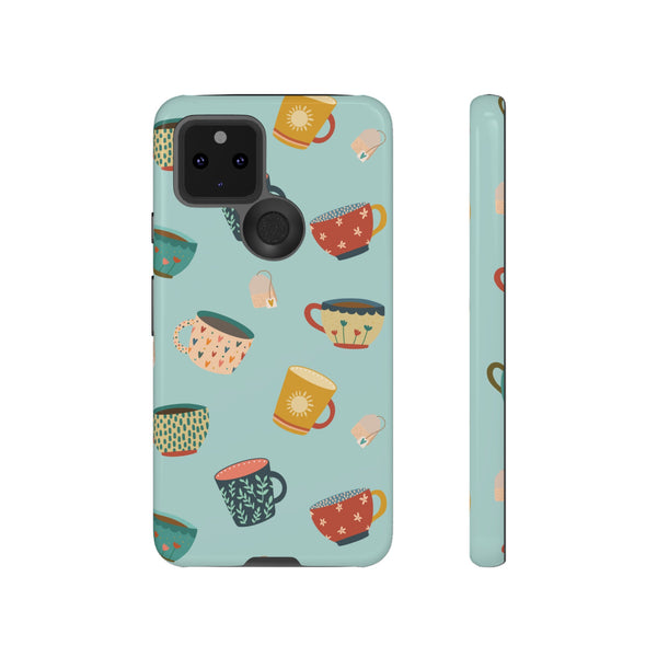 Phone Case: Tea Cups and Tea Bags