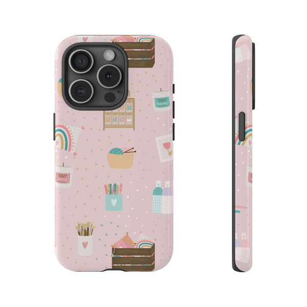 Phone Case: Makers Market Items