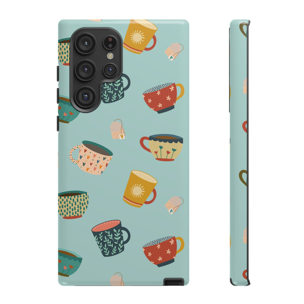 Phone Case: Tea Cups and Tea Bags