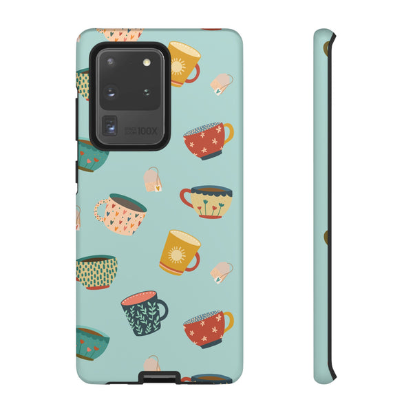 Phone Case: Tea Cups and Tea Bags