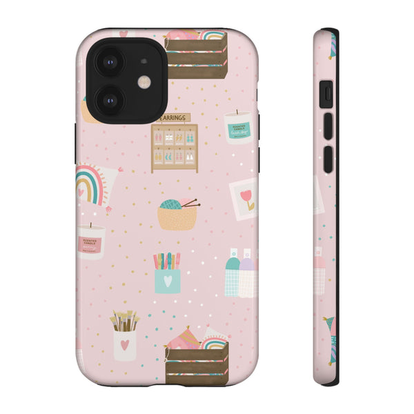 Phone Case: Makers Market Items