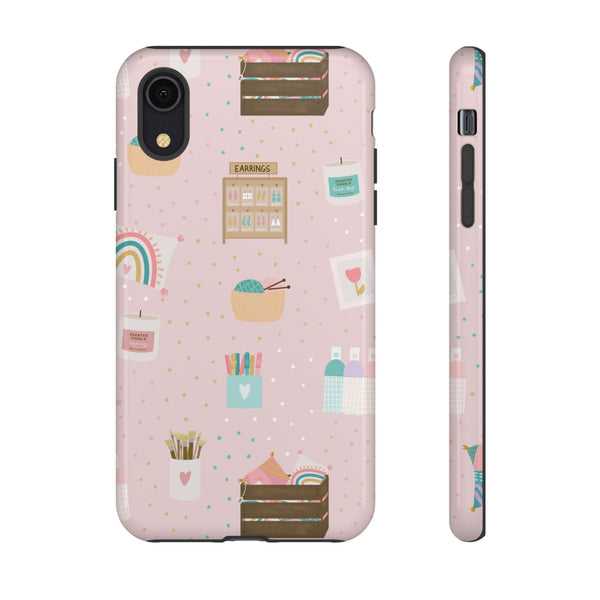 Phone Case: Makers Market Items