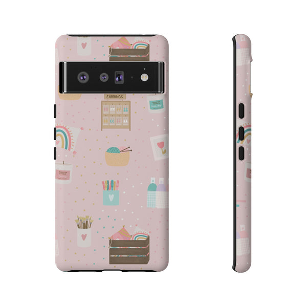 Phone Case: Makers Market Items