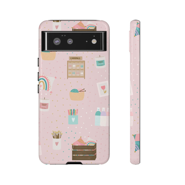 Phone Case: Makers Market Items