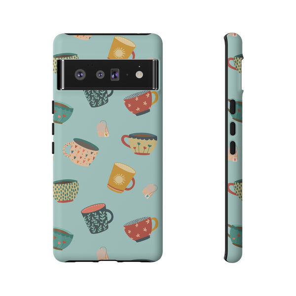 Phone Case: Tea Cups and Tea Bags