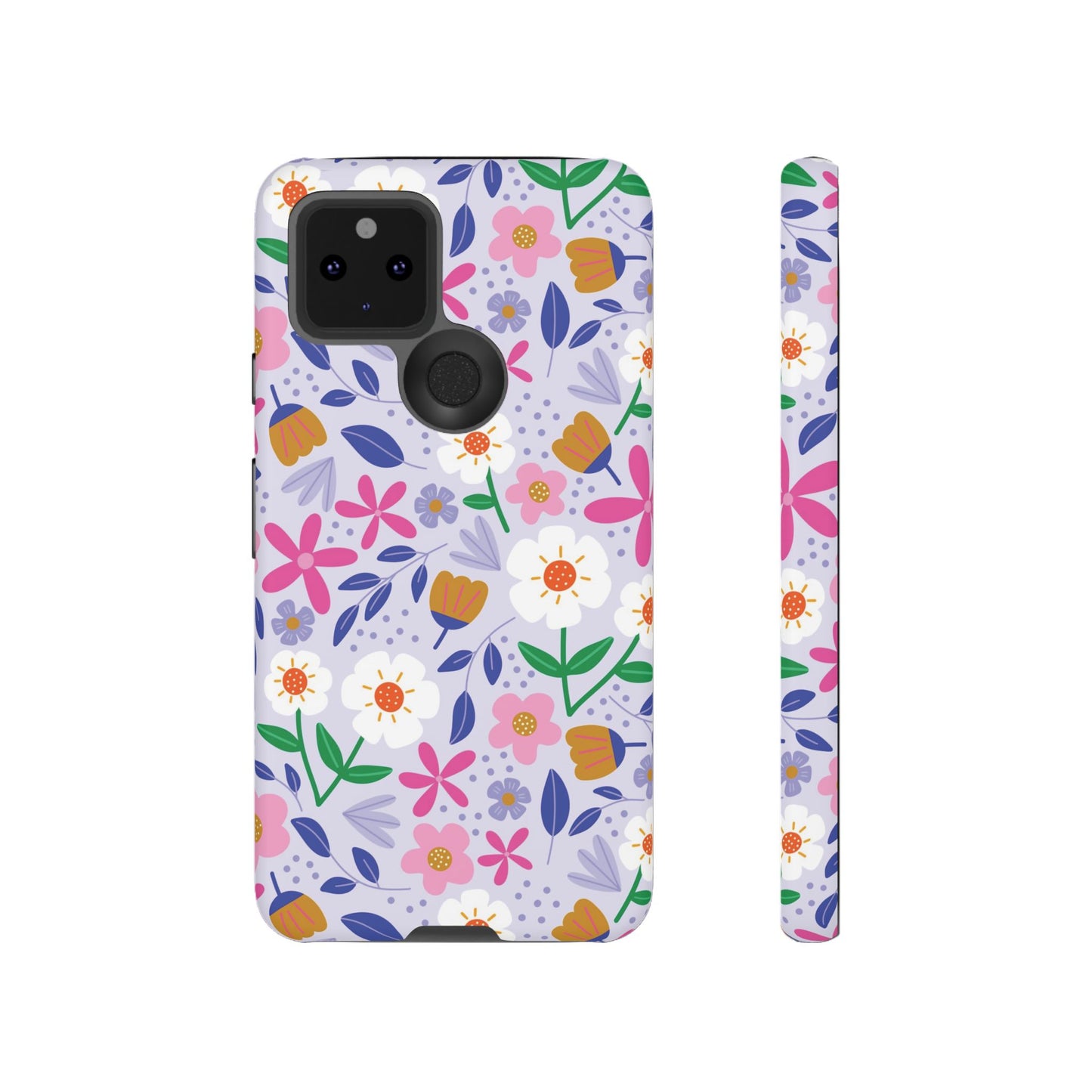 Phone Case: Blooms on Lilac