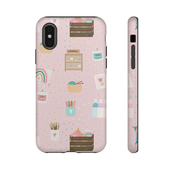 Phone Case: Makers Market Items