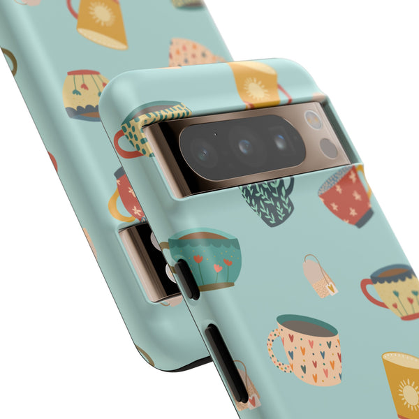 Phone Case: Tea Cups and Tea Bags