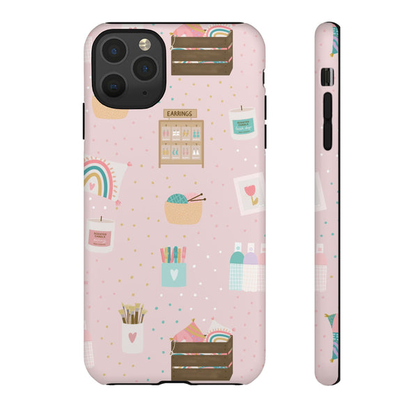 Phone Case: Makers Market Items
