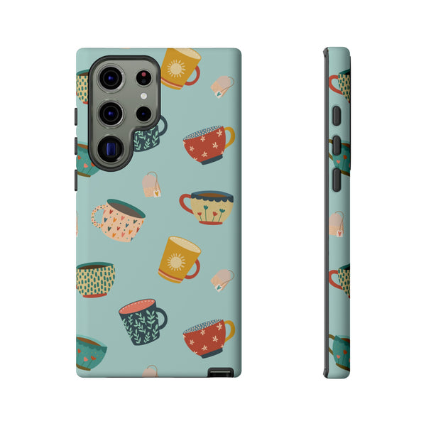 Phone Case: Tea Cups and Tea Bags