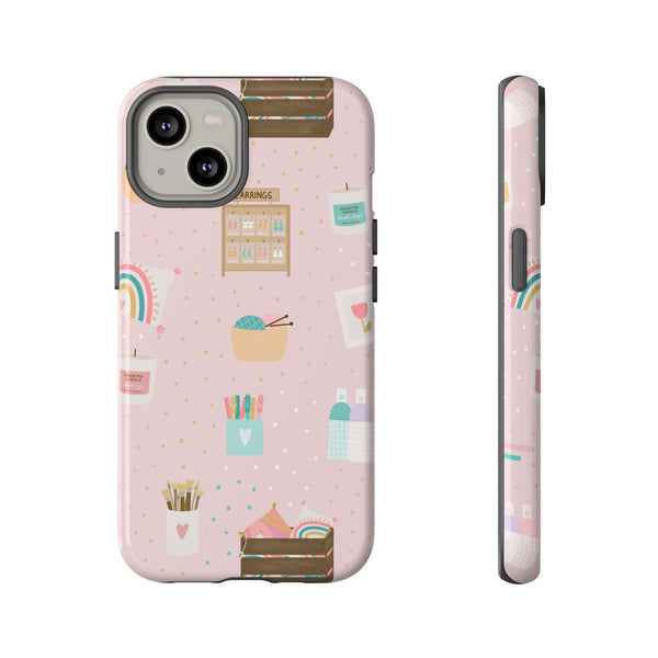 Phone Case: Makers Market Items