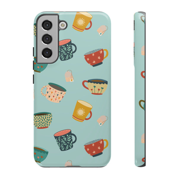 Phone Case: Tea Cups and Tea Bags