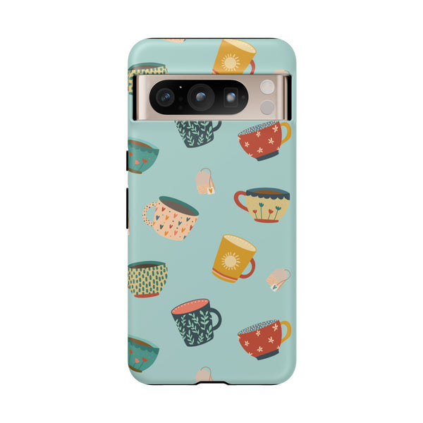 Phone Case: Tea Cups and Tea Bags
