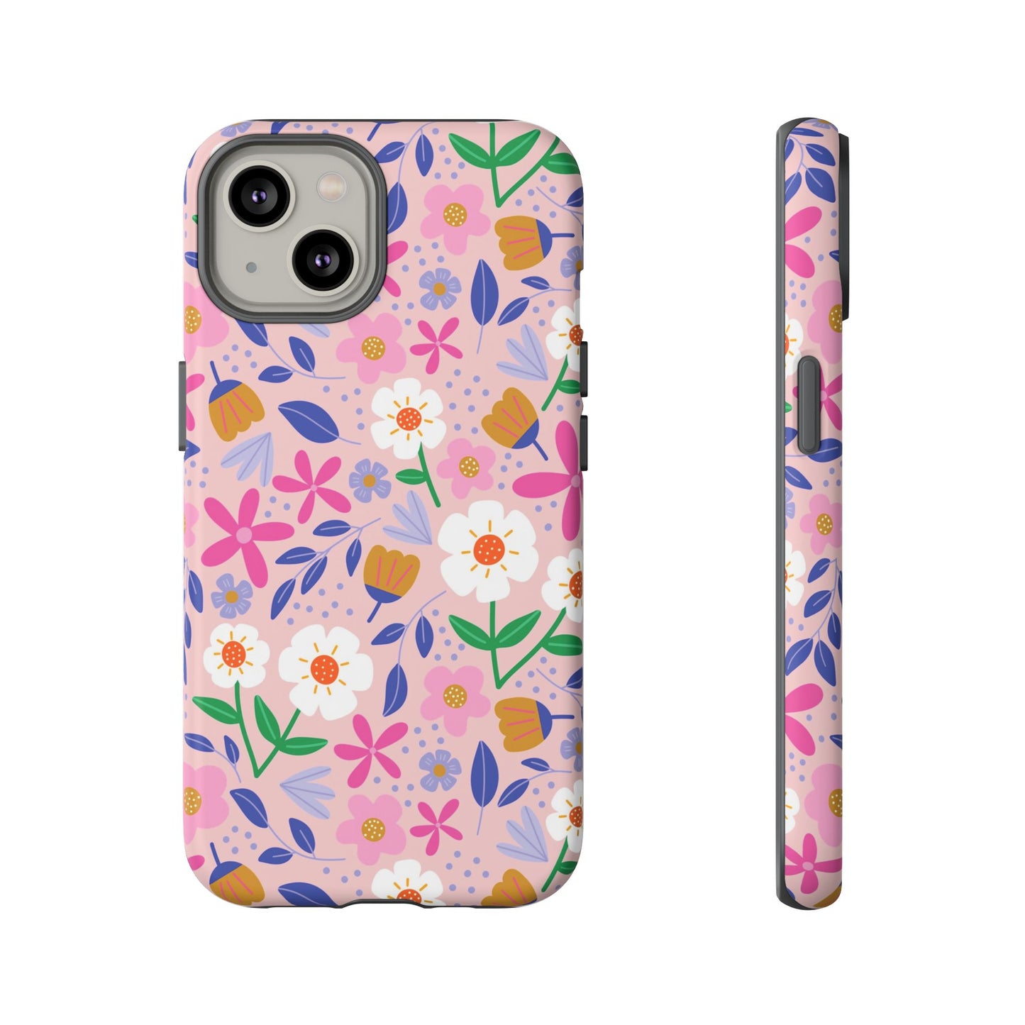 Phone Case: Blooms on Pink